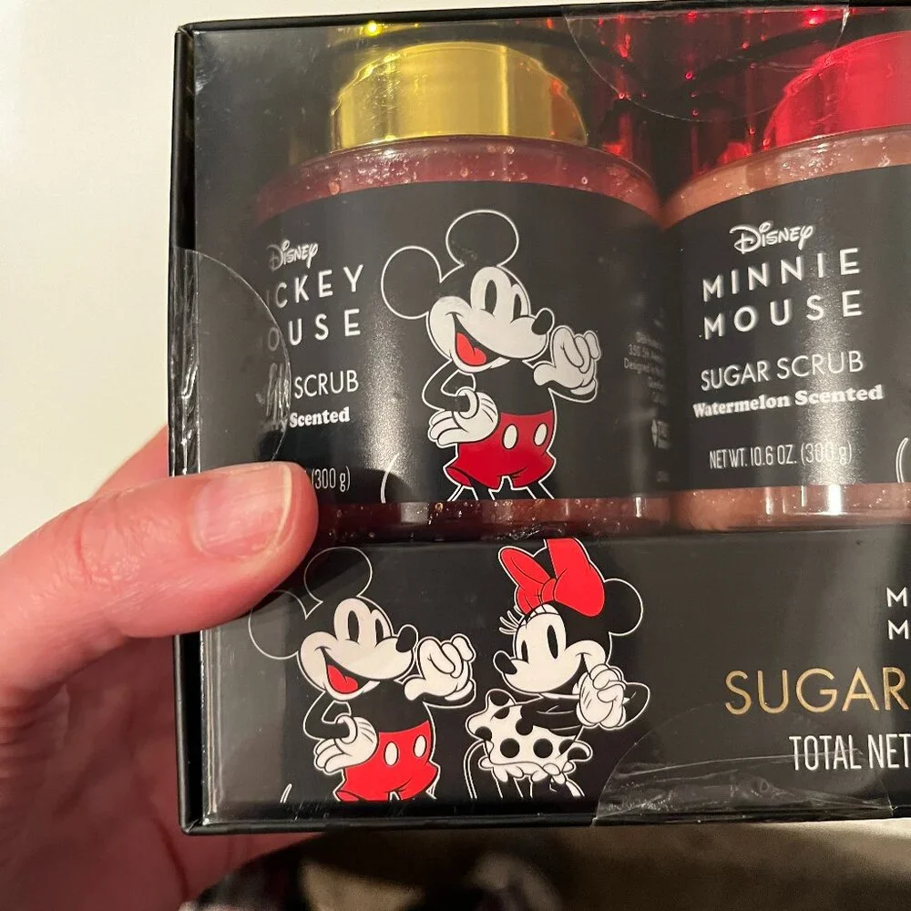 Disney Mickey and Minne Mouse Sugar‎ Scrub Set (new/kids/x)